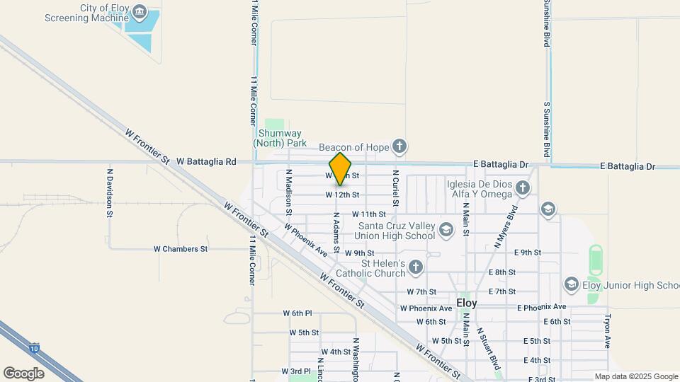 416 W 12th St Map and Location Details