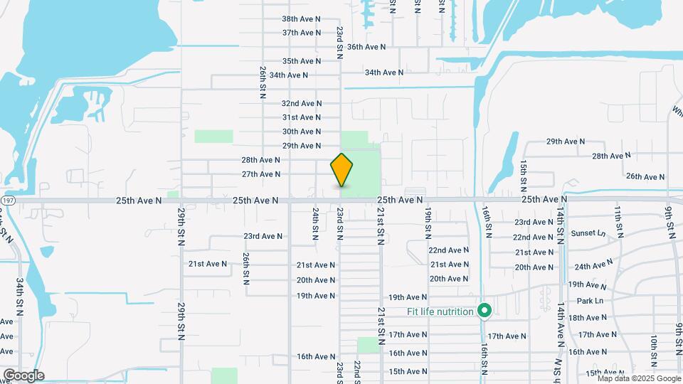 2504 23rd St N Map and Location Details