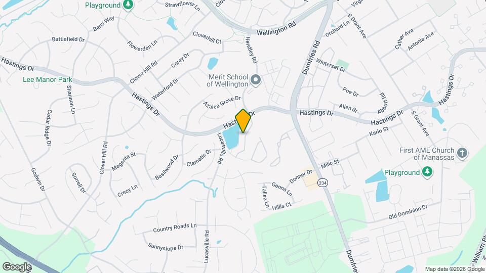 10230 Magnolia Grove Dr Map and Location Details