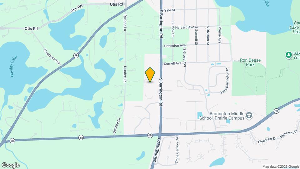 1418 S Barrington Rd Map and Location Details