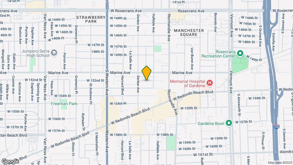 1522 W 152nd St Map and Location Details