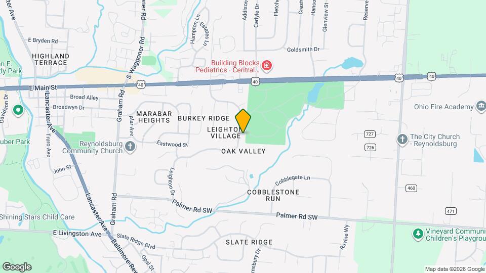 7927 Oak Valley Rd Map and Location Details