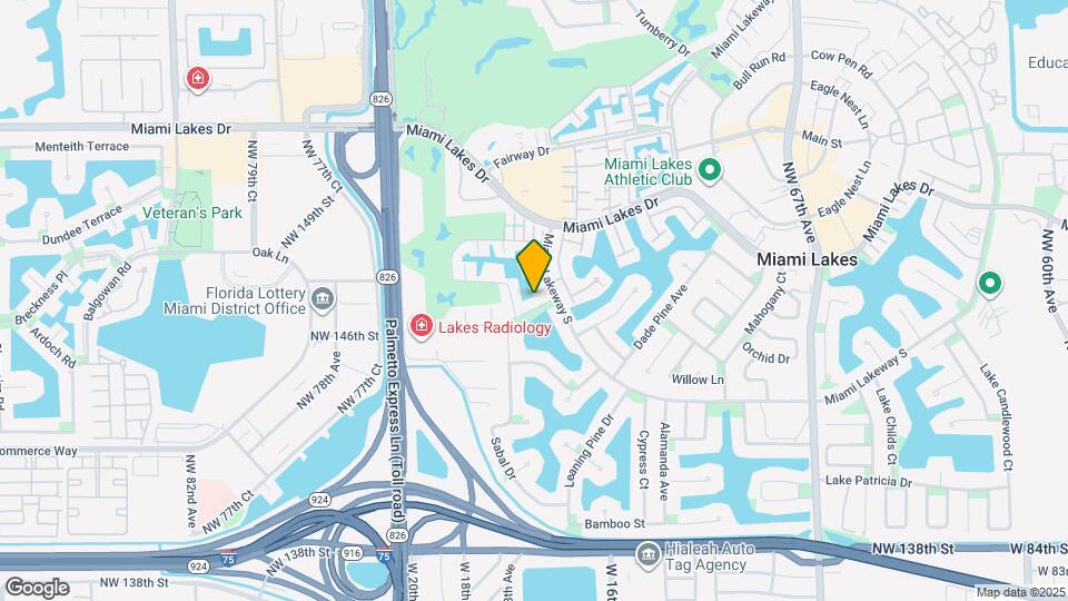 7318 Twin Sabal Dr Map and Location Details