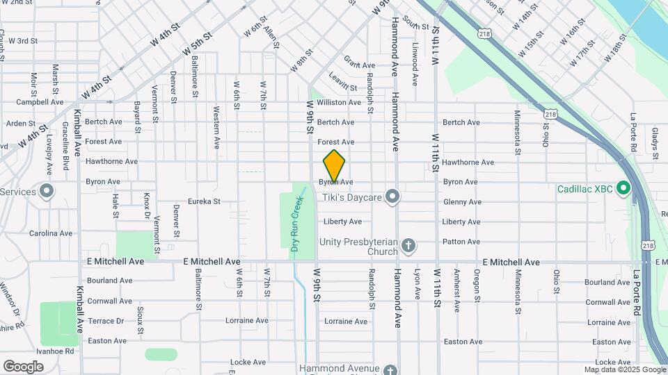 1126-1128-1128 Byron Ave Map and Location Details