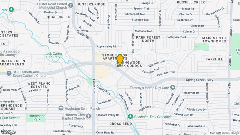 1805 W Spring Creek Pkwy Map and Location Details