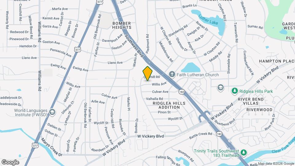 7108 Willis Ave Map and Location Details