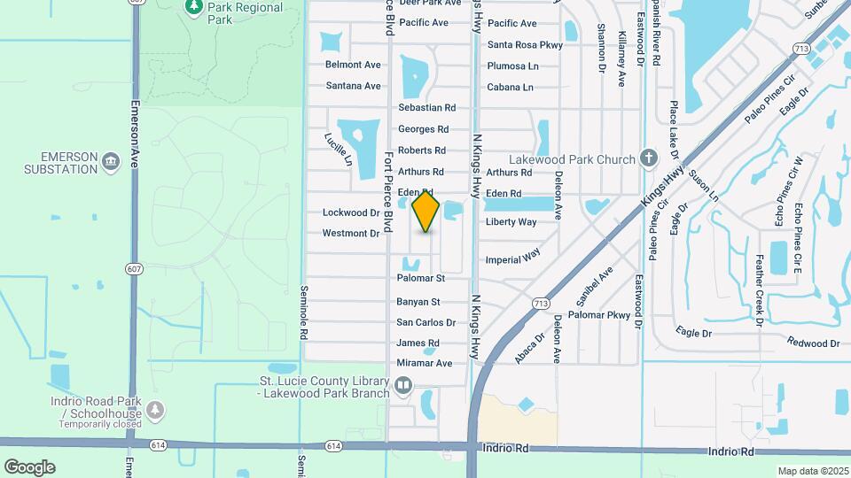 5213 Hummingbird Way Map and Location Details