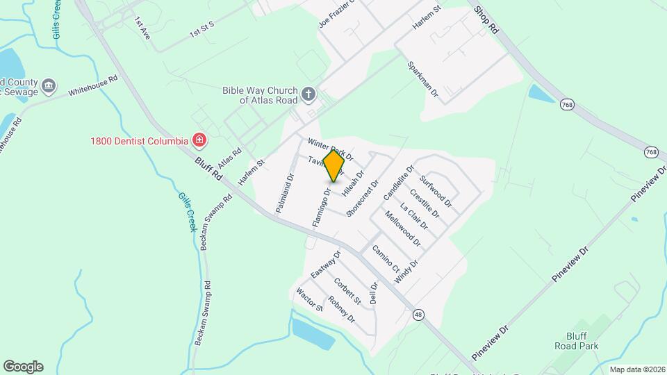 2516 Flamingo Dr Map and Location Details