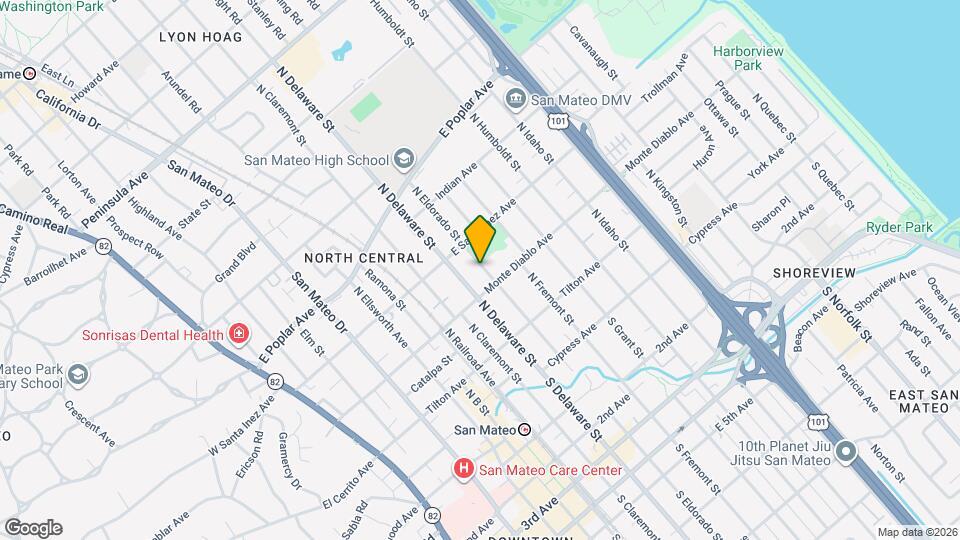 225 N Eldorado St Mapa y Detalles de la Ubicación