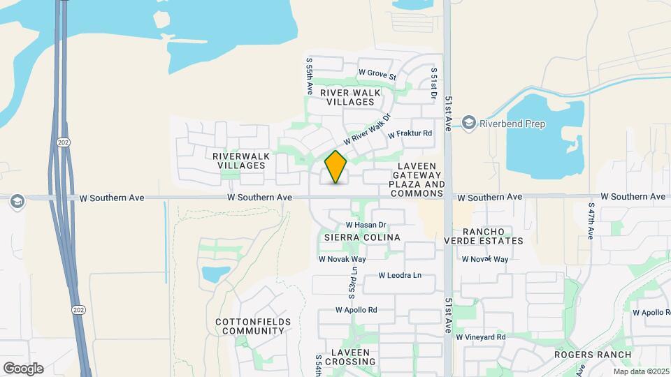 5361 W Huntington Dr Map and Location Details