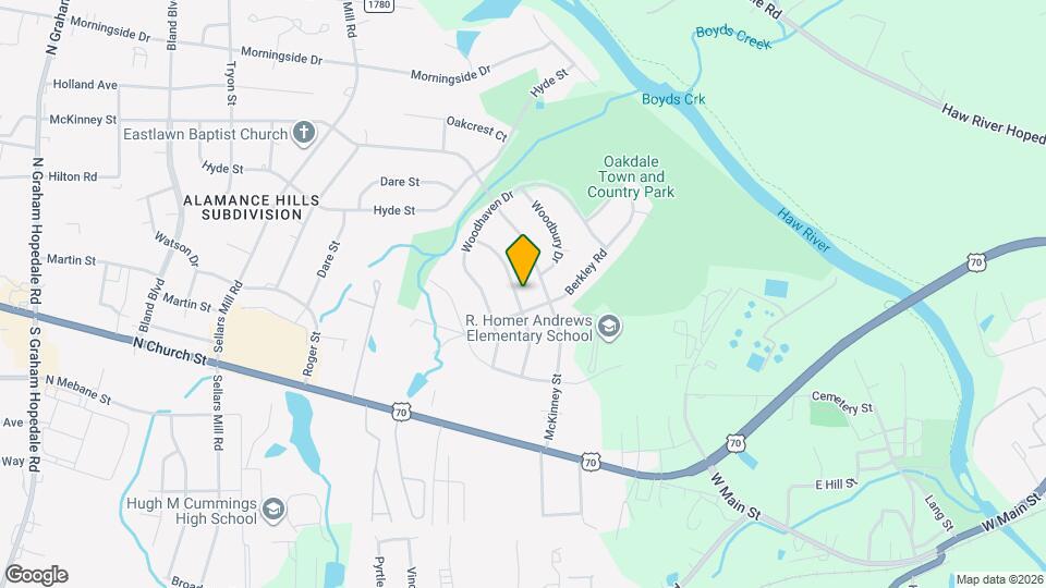 2744 Westchester Dr Map and Location Details