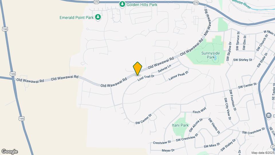 1370 SW Lost Trail Dr Mapa y Detalles de la Ubicación