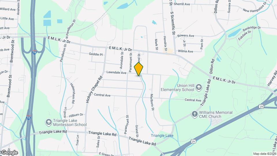 304 Grand St Map and Location Details