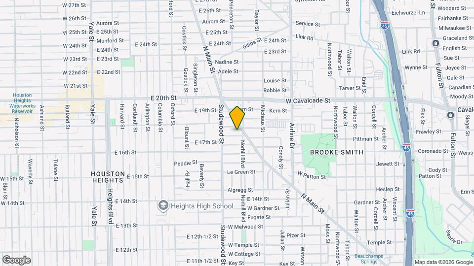 1111 Winston St Map and Location Details