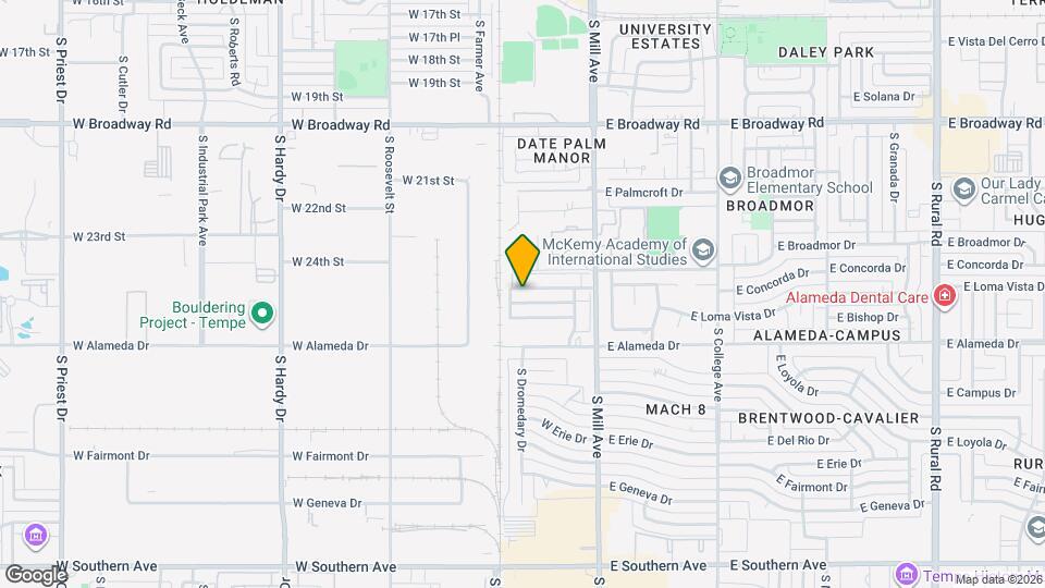 117 W Concorda Dr Map and Location Details