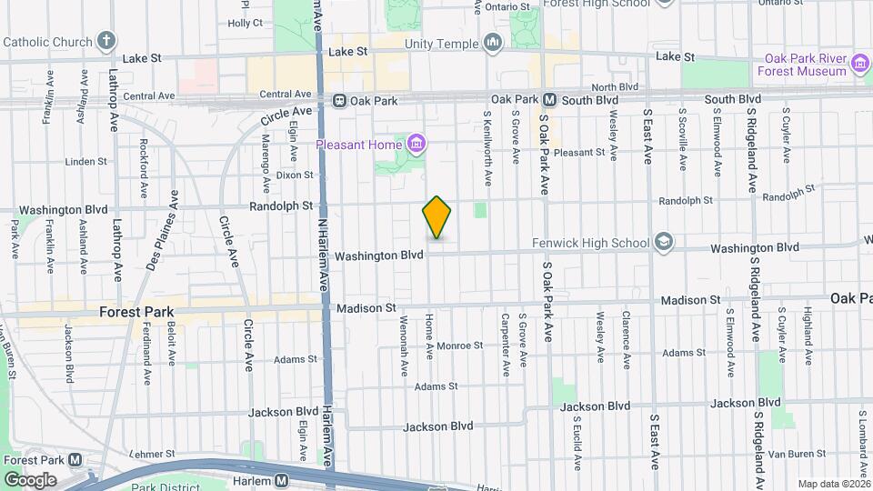 950 Washington Blvd Mapa y Detalles de la Ubicación