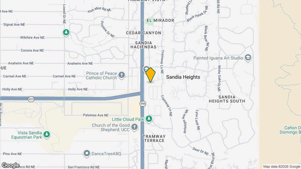 876 Tramway Ln Ct NE Map and Location Details