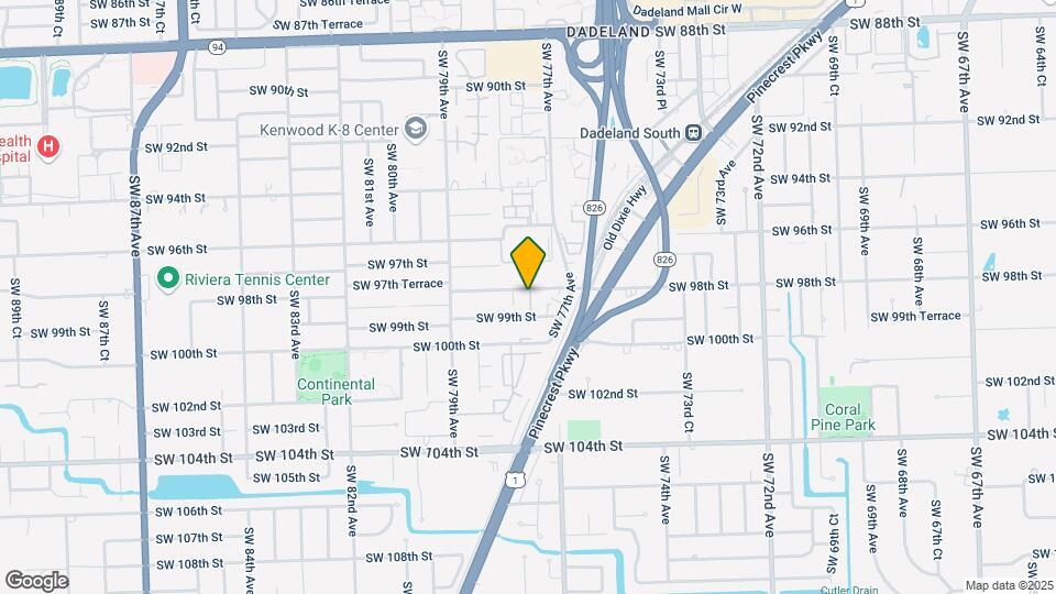 7759 SW 99th St Map and Location Details