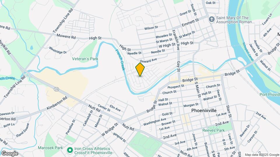 611 Burcham St Map and Location Details