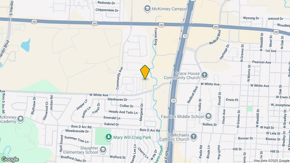 1320 Creekbank Dr Map and Location Details