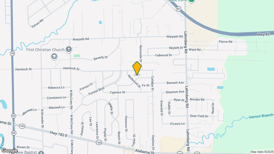 805 Spruce St Mapa y Detalles de la Ubicación