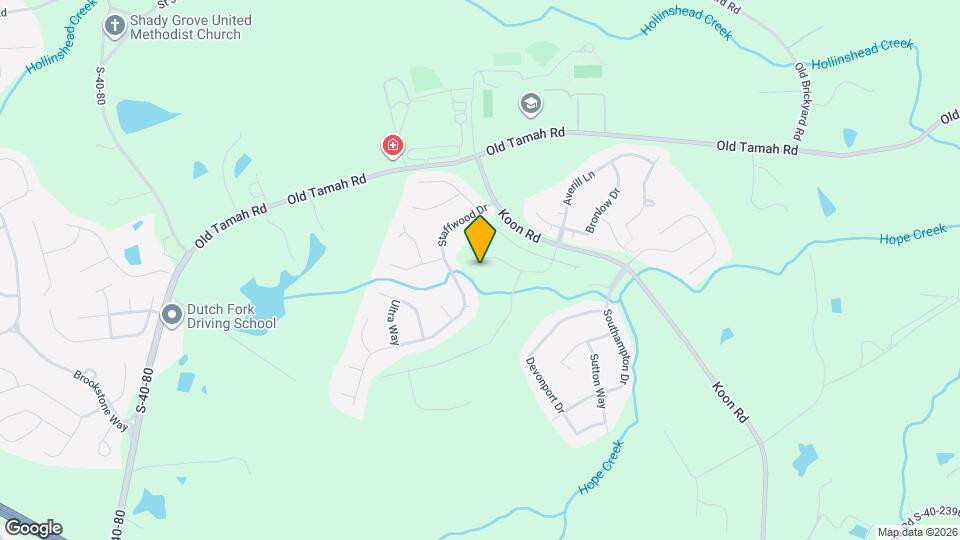 201 Abbots Gln Rd Map and Location Details