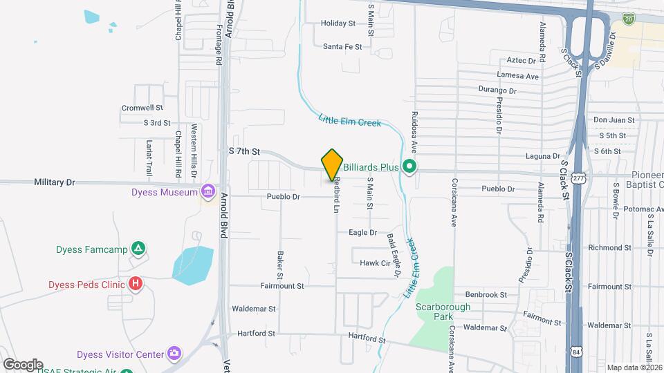 728 Redbird Ln Map and Location Details
