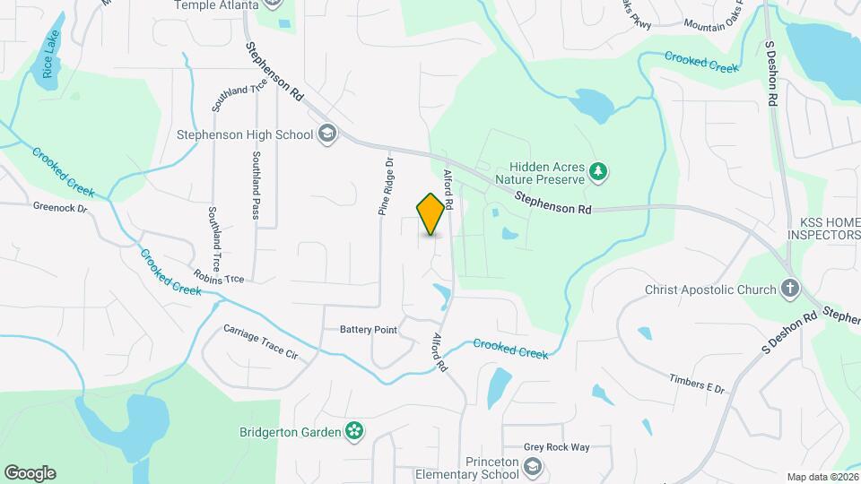 809 Ashley Ln Mapa y Detalles de la Ubicación