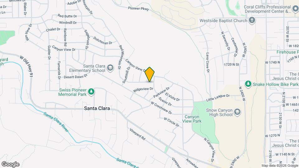 2687 Red Mountain Dr Map and Location Details