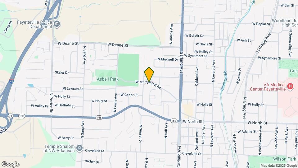 1339 W Mt Comfort Rd Map and Location Details