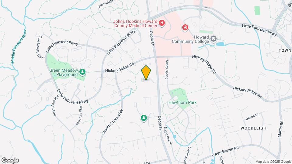 5937 Cedar Fern Ct Map and Location Details