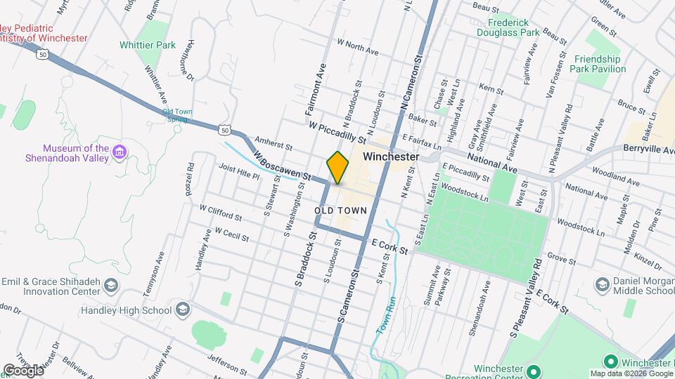 25 W Boscawen St, Unit 2 Map and Location Details