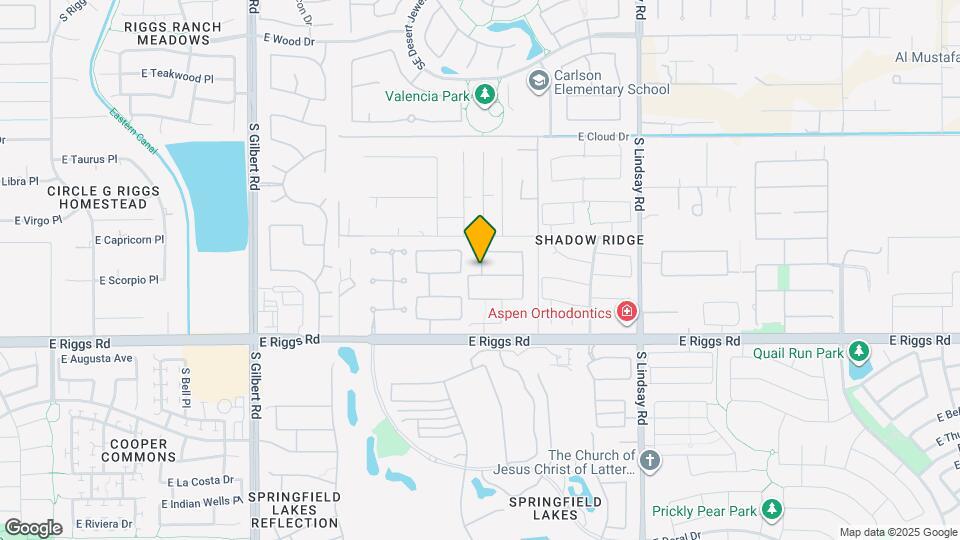 5760 S Huachuca Way Map and Location Details