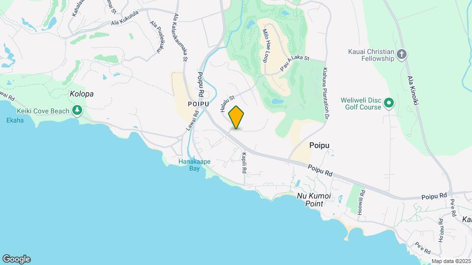 2623 Halalu St Map and Location Details