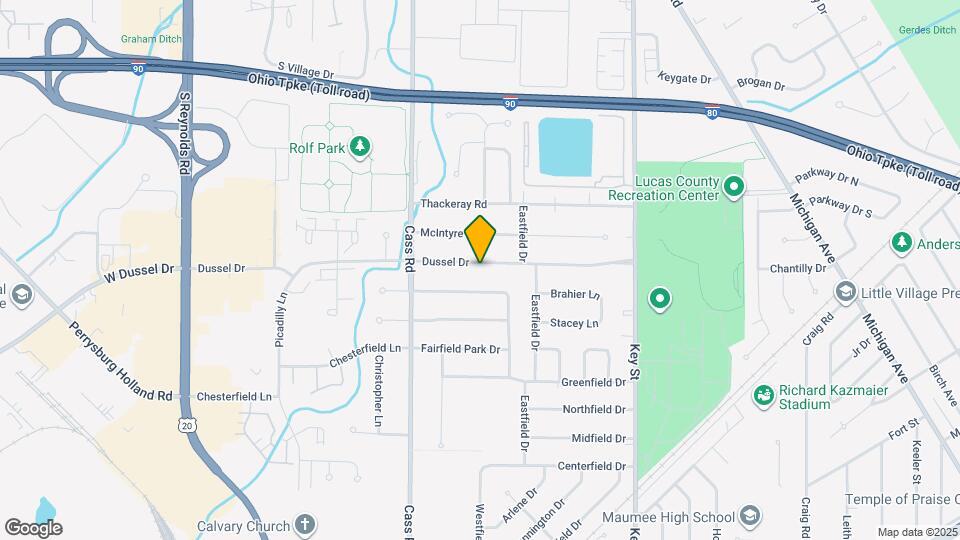 532 Dussel Dr Map and Location Details