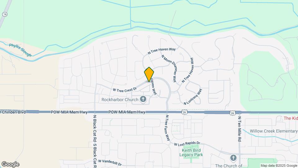 4200 W Lovegood Ln Map and Location Details