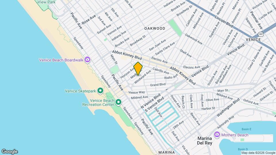 245 Windward Ave Map and Location Details