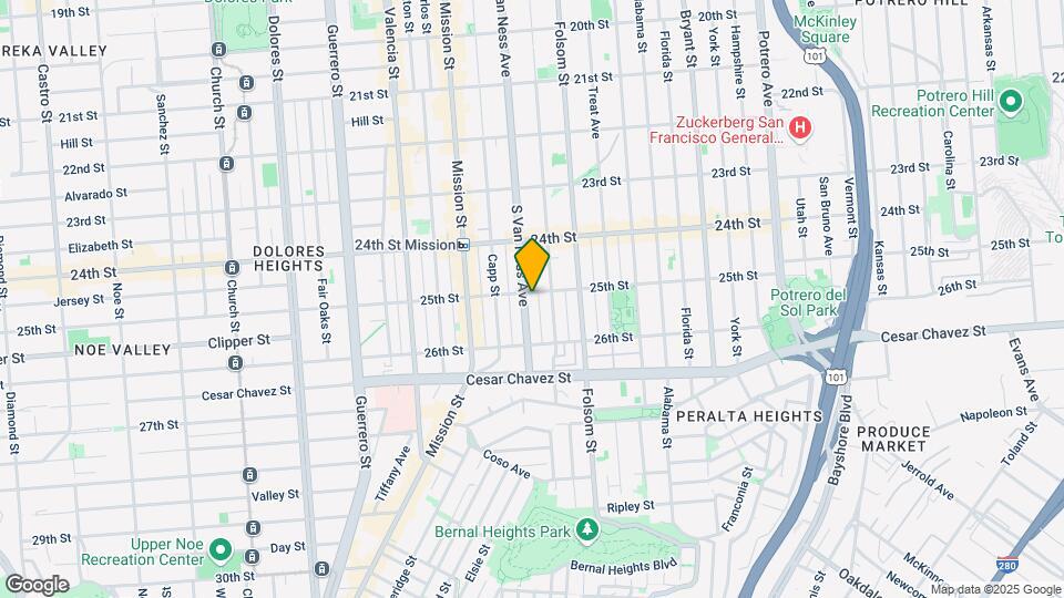 3283 25th St Mapa y Detalles de la Ubicación