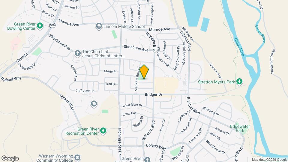 715 Saratoga Dr Mapa y Detalles de la Ubicación