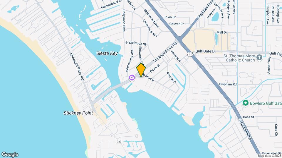 1642 Stickney Point Rd, Unit 101 Mapa y Detalles de la Ubicación
