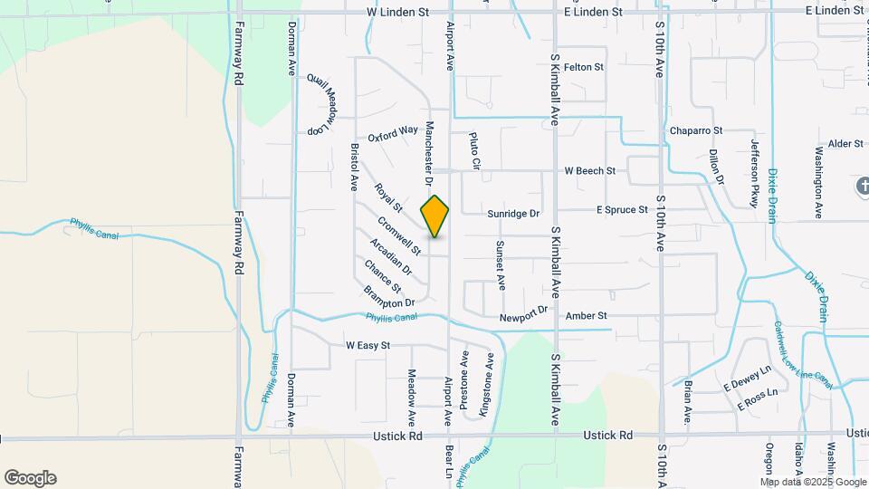 3415 Manchester Dr Map and Location Details