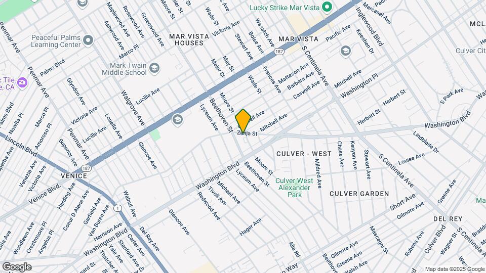 3961 Moore St Mapa y Detalles de la Ubicación