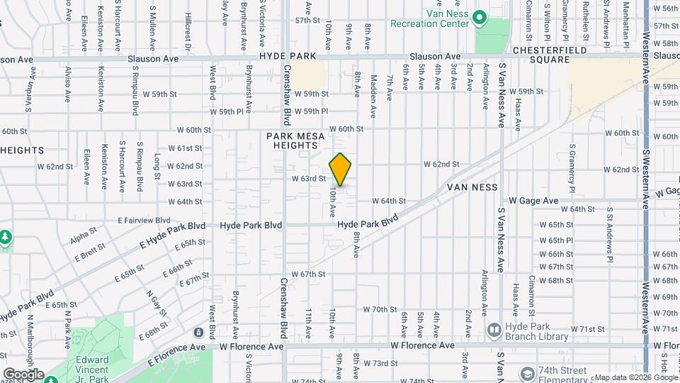 6318 10th Ave Map and Location Details