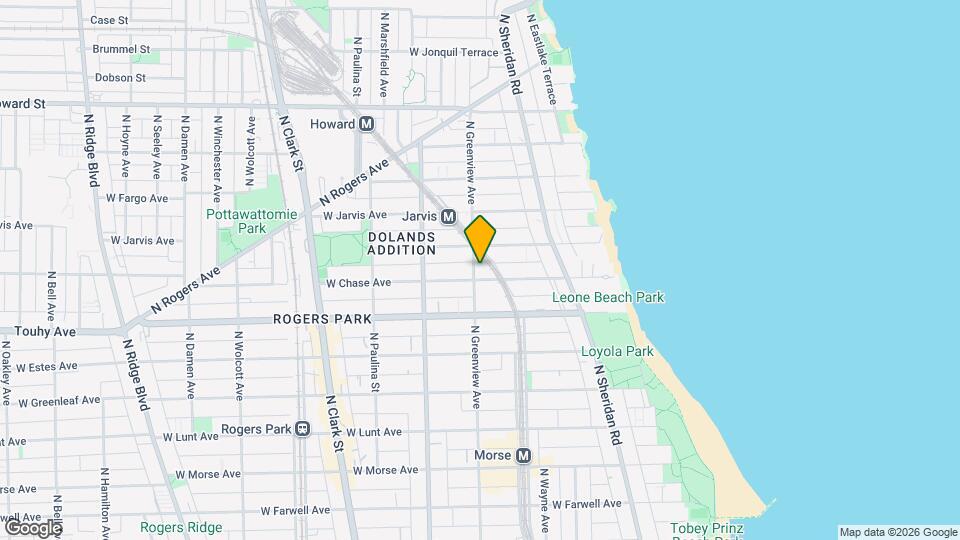 1446 Chase Map and Location Details