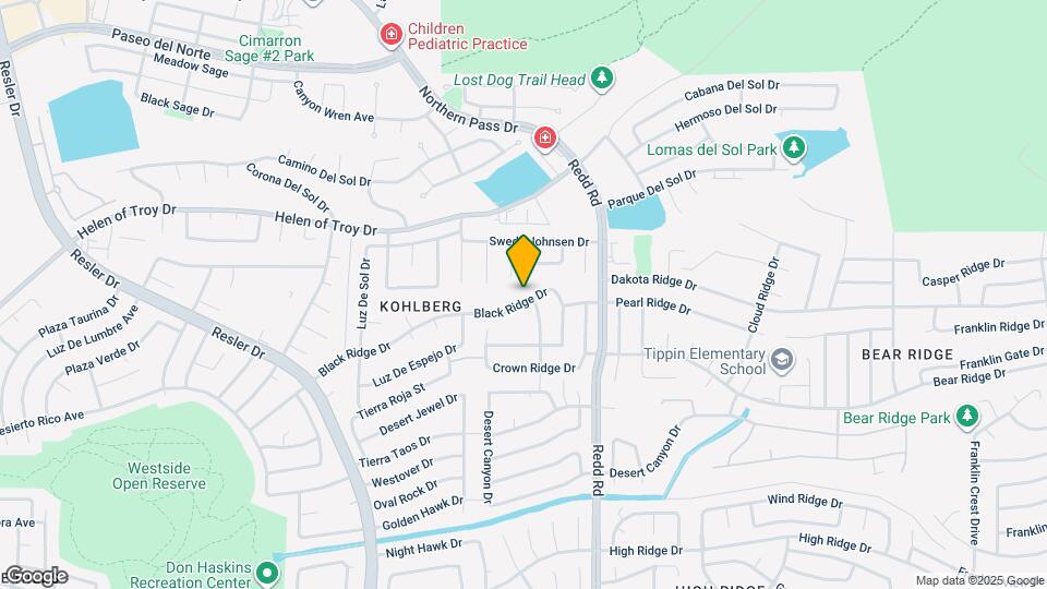 7005 Black Ridge Dr Map and Location Details