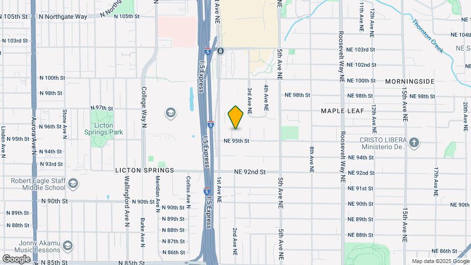 132 NE 95th St Map and Location Details