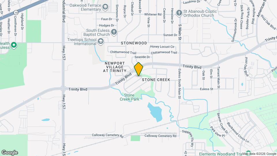 12721 Red Cedar Dr Map and Location Details