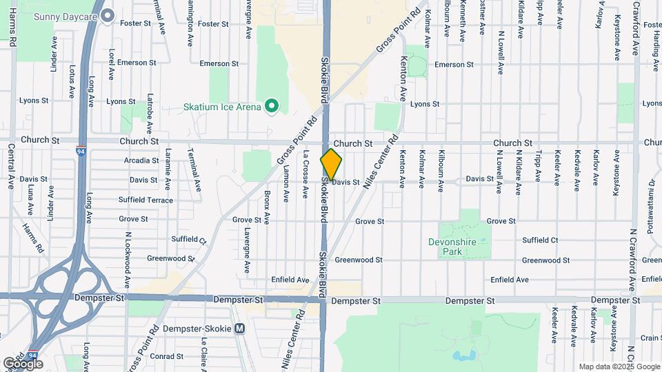 9059 Skokie Blvd Map and Location Details