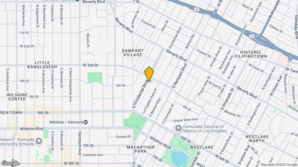 320 S Occidental Blvd Mapa y Detalles de la Ubicación