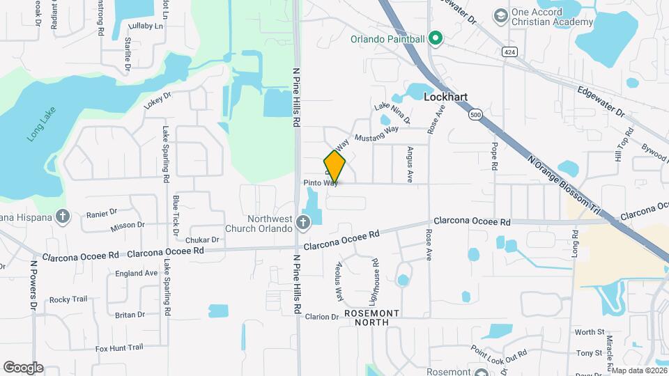 5436 Pinto Way, Unit 3 Map and Location Details